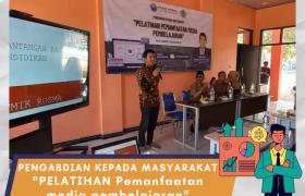 Pengabdian "Pemanfaatan Media Pembelajaran" Bersama SMA Negeri 1 Rawamerta