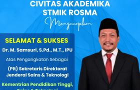 Selamat & Sukses Atas Pengangkatan Jabatan