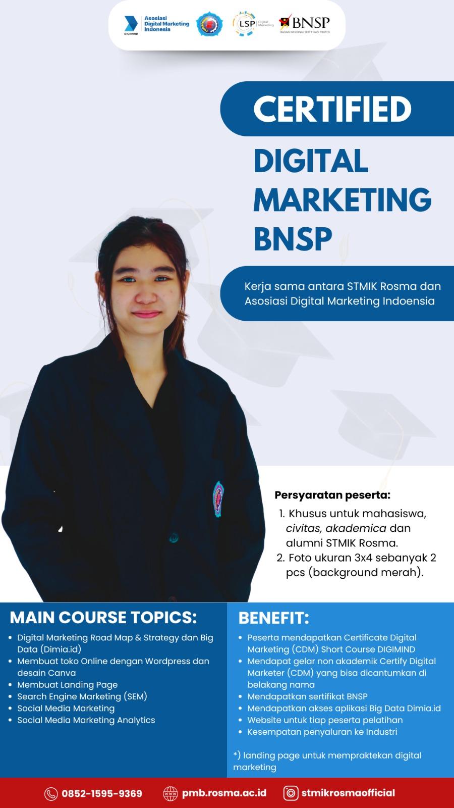Pelatihan & Sertifikasi Digital Marketing
