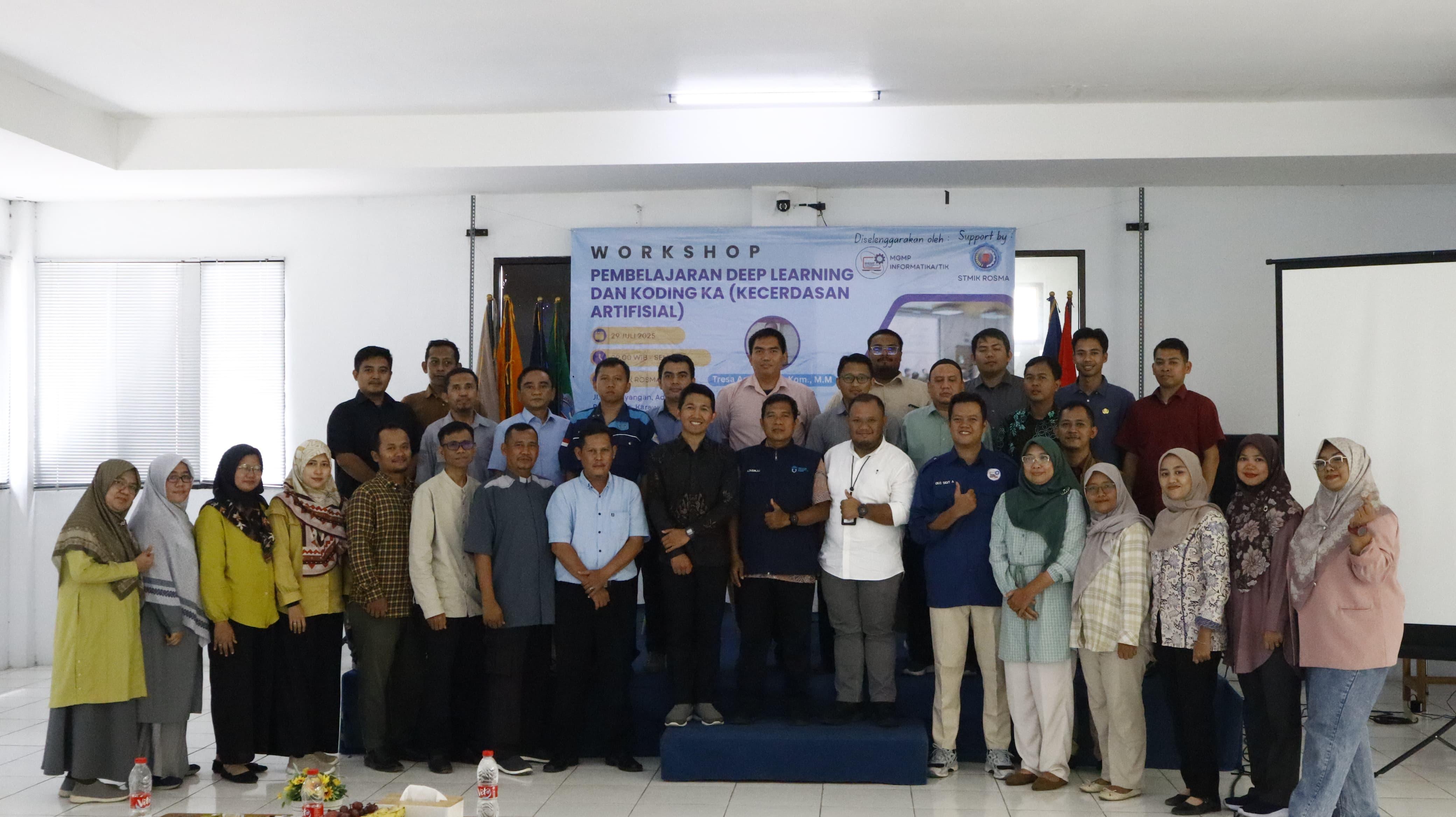Workshop Pembelajaran Deep Learning & Koding KA (Kecerdasan Artifisial)