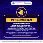 Penetapan Kawasan Tanpa Rokok (KTR) STMIK Rosma
